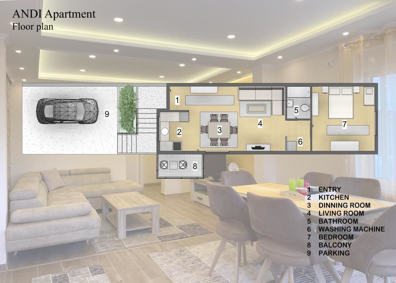 Апартаменты ANDI Apartment Улцинь-6